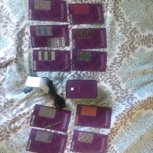 Jamberry heater and multiple sheets of nail wraps!